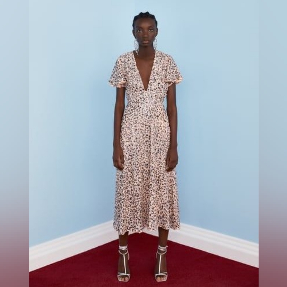 Zara | Limited Edition Sequin Dress